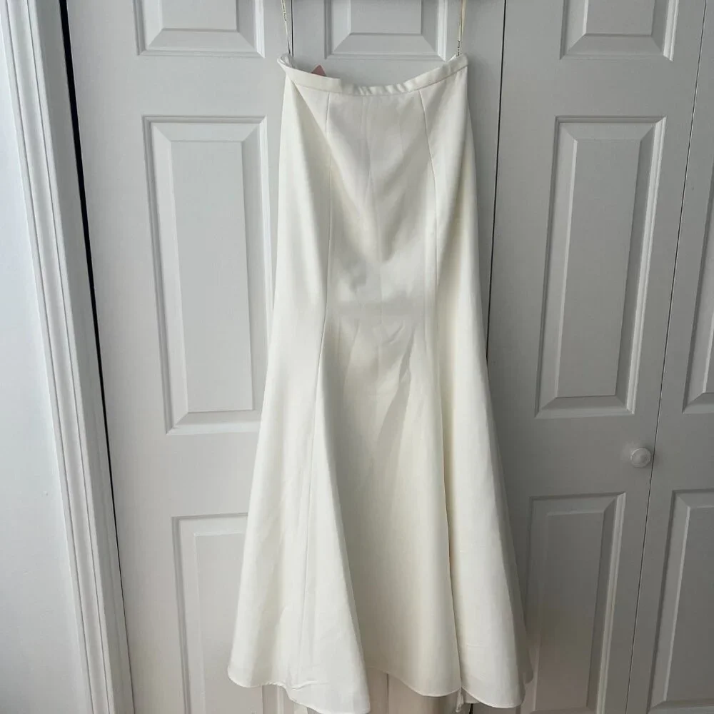 Jenny Yoo Oda Ivory Fit and Flare Bridal Skirt NWT